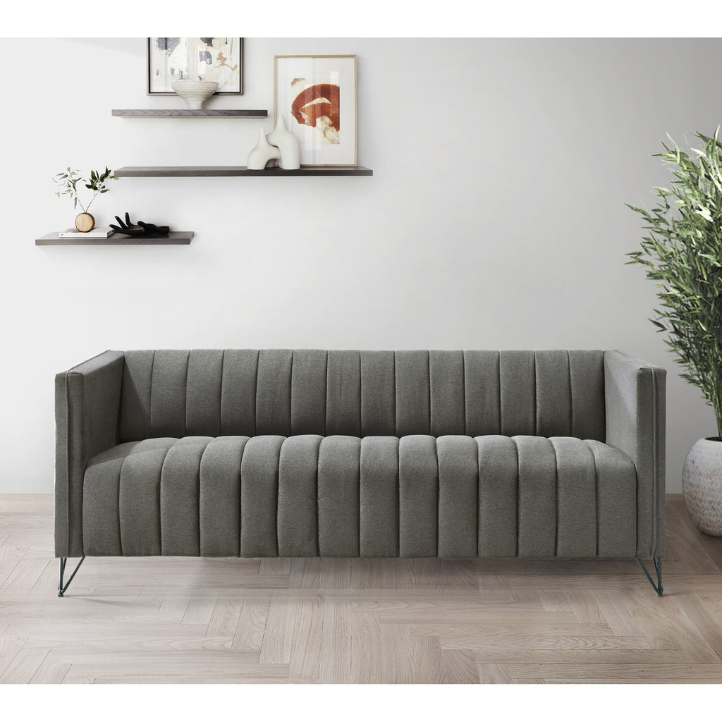 Ensemble de salon à accoudoirs carrés Clayfell Kurtis