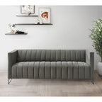 Ensemble de salon à accoudoirs carrés Clayfell Kurtis