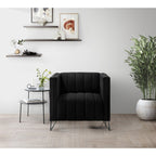 Ensemble de salon à accoudoirs carrés Clayfell Kurtis