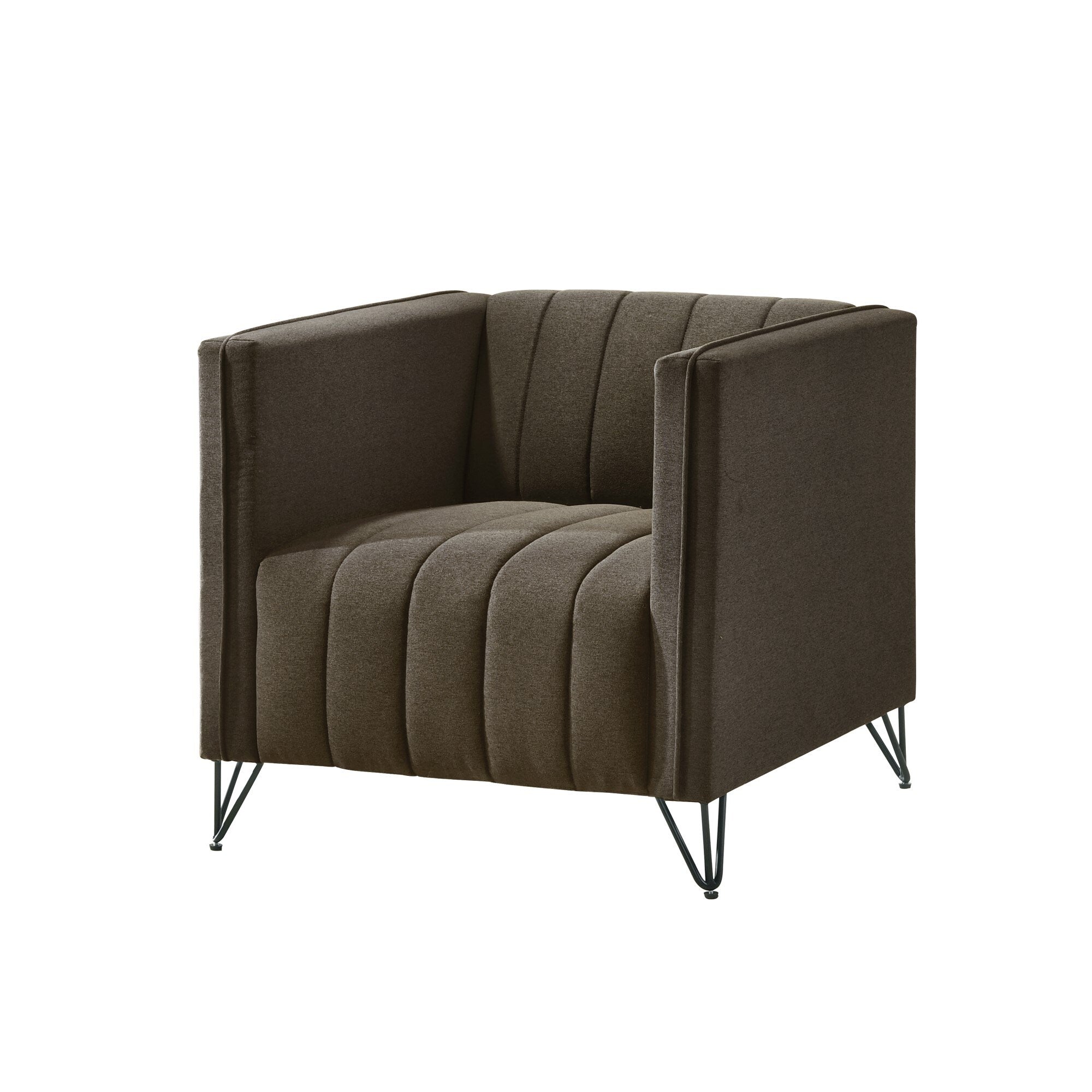 Ensemble de salon à accoudoirs carrés Clayfell Kurtis