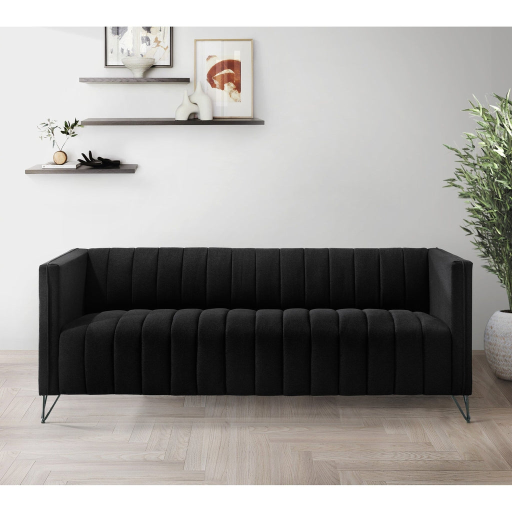 Ensemble de salon à accoudoirs carrés Clayfell Kurtis