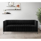 Ensemble de salon à accoudoirs carrés Clayfell Kurtis