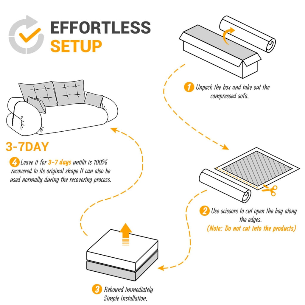 Canapé-lit pliable multifonctionnel de 78 pouces de large