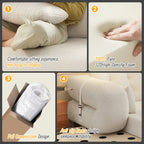 Canapé-lit pliable multifonctionnel de 78 pouces de large