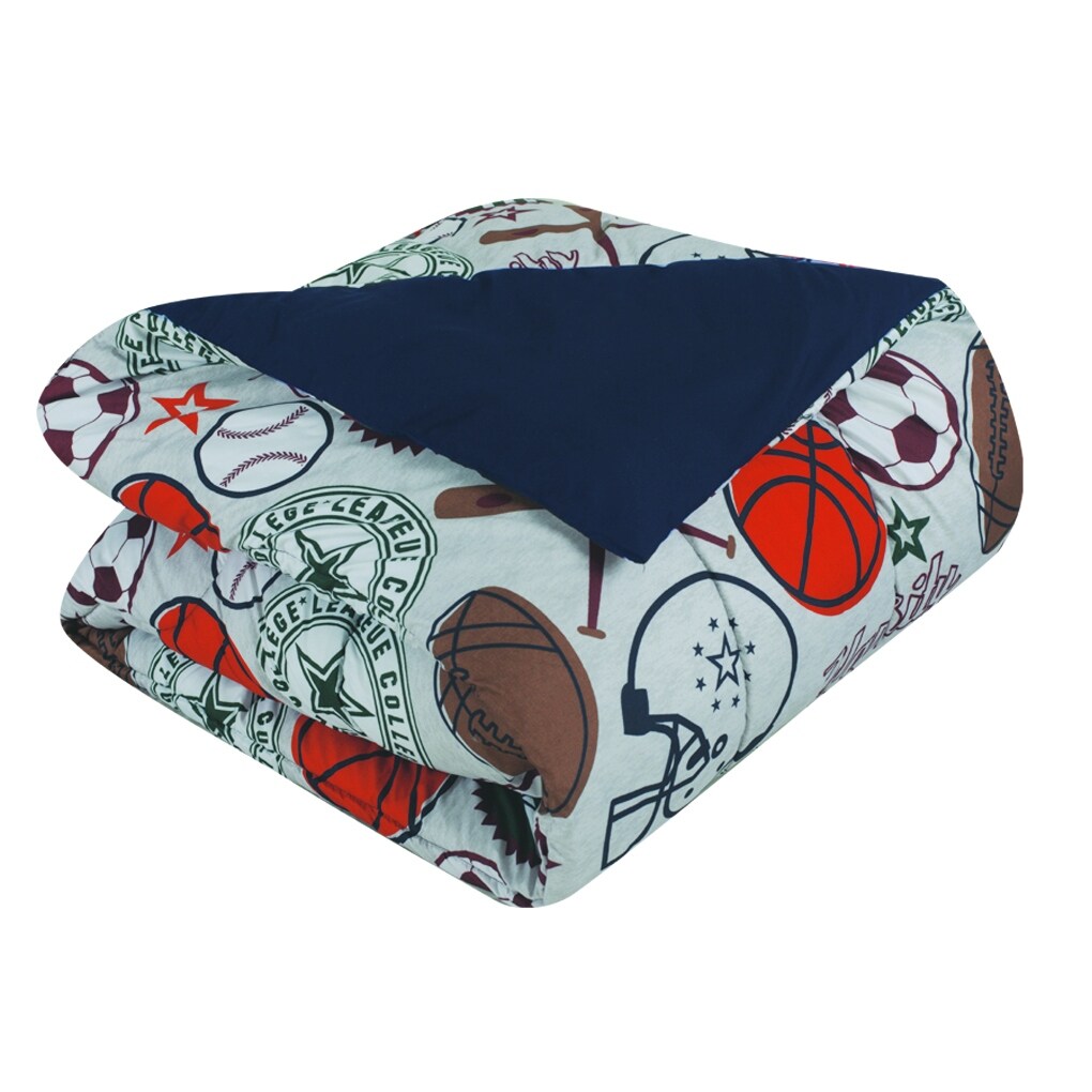 Ensemble de couette en microfibre douce ALEX + BELLA League Sports