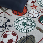 Ensemble de couette en microfibre douce ALEX + BELLA League Sports