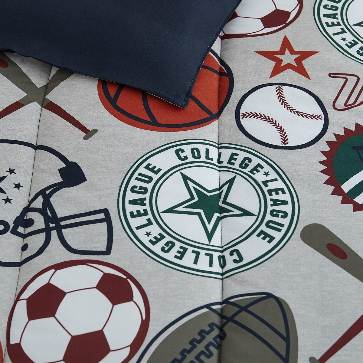 Ensemble de couette en microfibre douce ALEX + BELLA League Sports