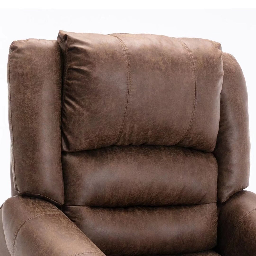 Fauteuil inclinable électrique Rivet respirant avec massage, chauffage et port USB