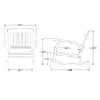 Ensemble de salon de jardin Cambridge Casual Leon 3 pièces en teck avec coussin