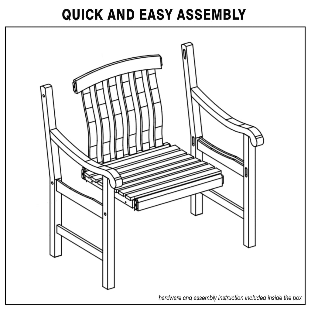 Ensemble de salle à manger d'extérieur Cambridge Casual Leon 5 pièces en teck