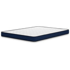 Matelas de soutien ferme de 6 pouces avec tissu tricoté extensible, mousse ultra moelleuse et matelassage en losanges pour plus de confort