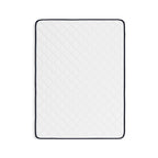 Matelas de soutien ferme de 6 pouces avec tissu tricoté extensible, mousse ultra moelleuse et matelassage en losanges pour plus de confort