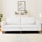 82,7 canapés pour le salon, canapés causeuse confortables, canapé causeuse en velours côtelé, montage facile pour les petits espaces