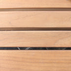 Ensemble de conversation d'extérieur 5 pièces en bois de teck Cambridge Casual Lowell