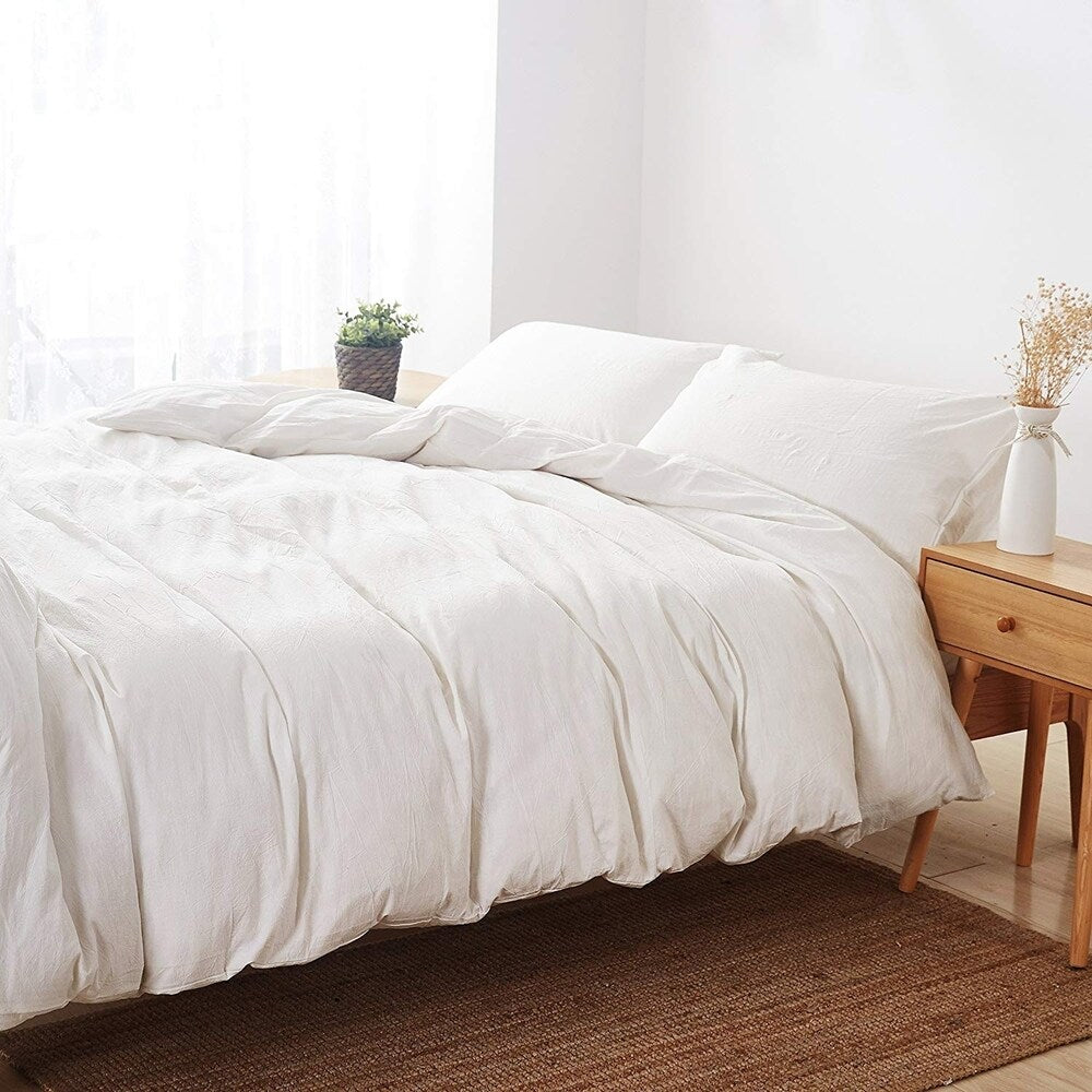 Parure de lit 3 pièces en coton Carson Carrington Gradersta