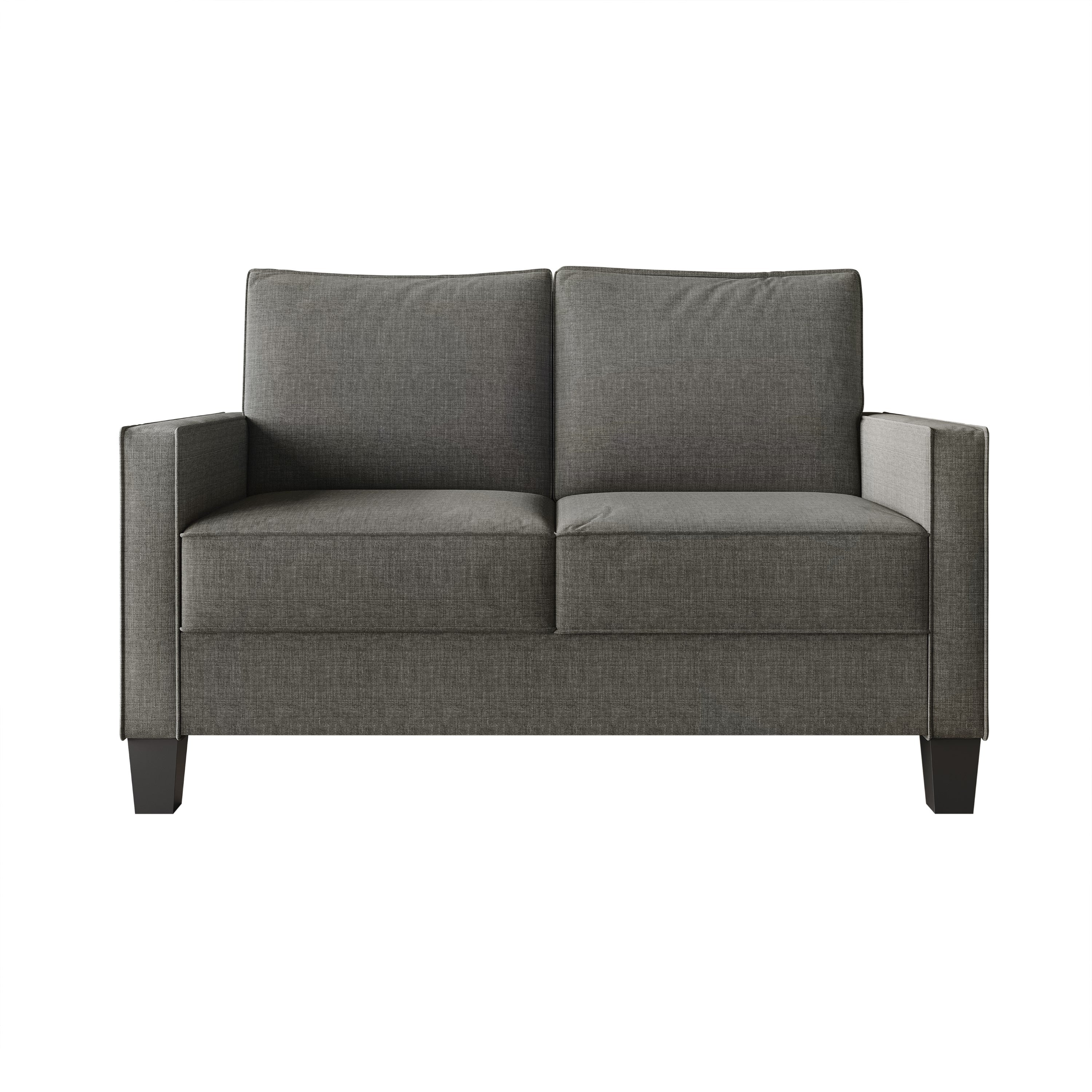 Ensemble de salon à accoudoirs carrés Clayfell Marcia