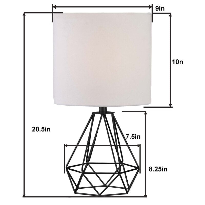 Ensemble de lampes de chevet 20,5 (lot de 2)