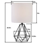 Ensemble de lampes de chevet 20,5 (lot de 2)