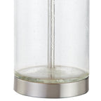 Lot de 2 lampes de table en verre transparent (23,75 $) - 13 x 13 x 23,75 $