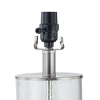 Lot de 2 lampes de table en verre transparent (23,75 $) - 13 x 13 x 23,75 $