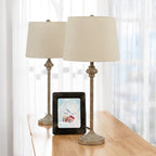 Ensemble de 2 lampes de table pour buffet