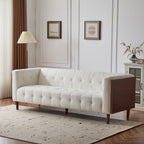 Christopher Knight Home - Canapé 3 places capitonné contemporain McLarnan - 89,75 L x 31,50 l x 30,25 H