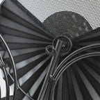 Décoration murale florale moderne en métal gris et or vieilli