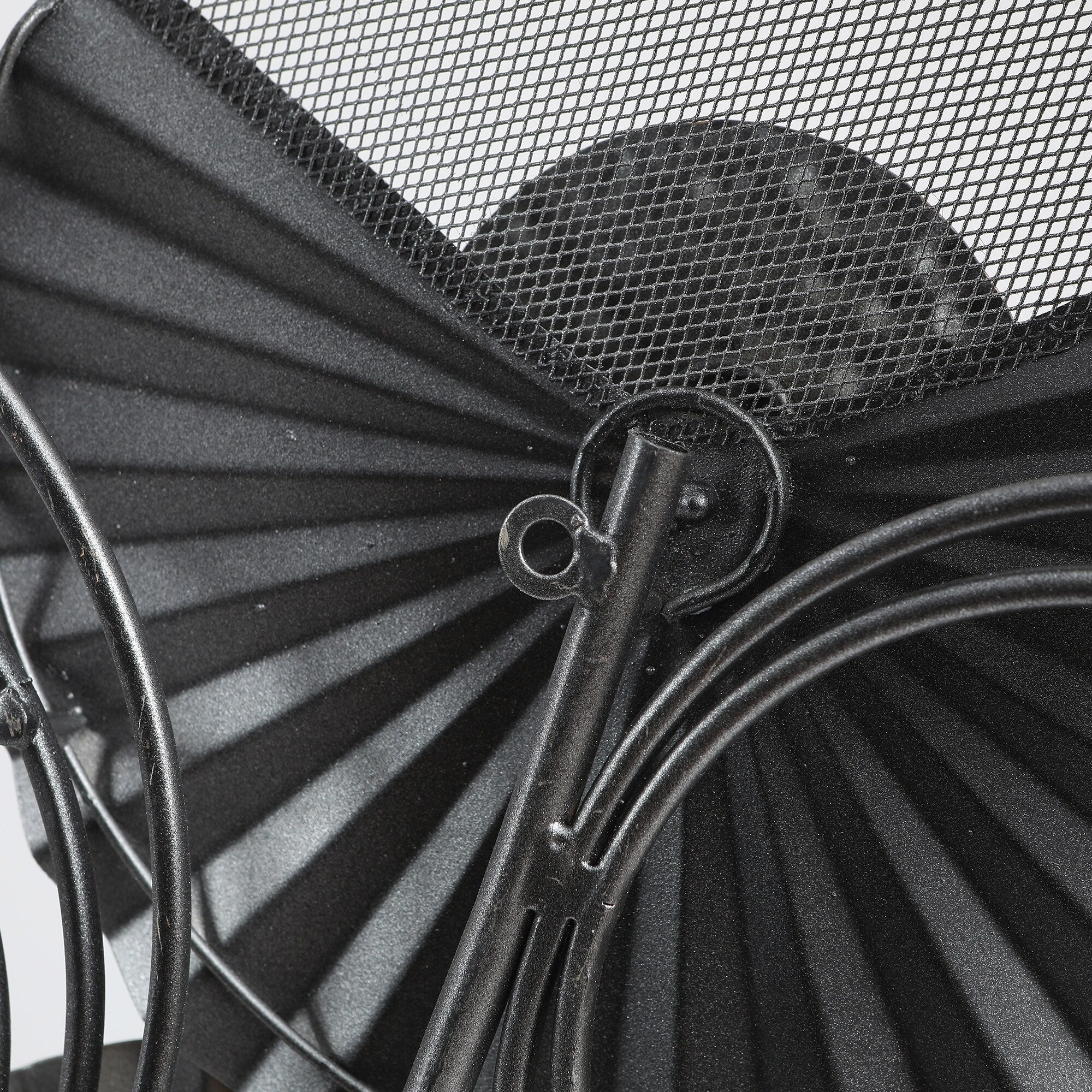 Décoration murale florale moderne en métal gris et or vieilli