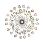 Décoration murale abstraite en métal