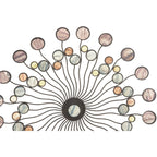 Décoration murale abstraite en métal