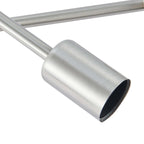 Plafonnier semi-encastré moderne en métal Sputnik de 60 cm (23,62 po)