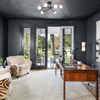 Plafonnier semi-encastré moderne en métal Sputnik de 60 cm (23,62 po)