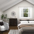 Décoration murale abstraite en métal