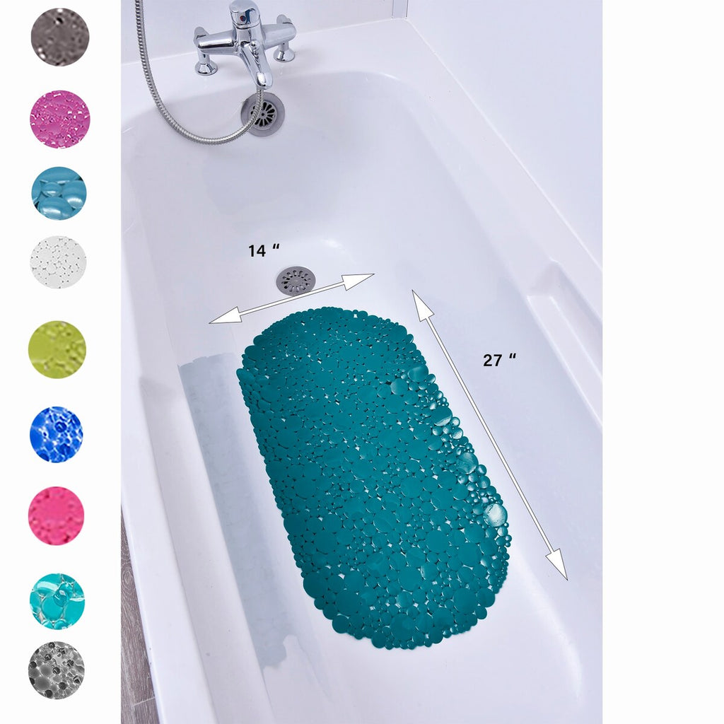 Tapis de bain ovale antidérapant Bubbles 28 L x 15 l