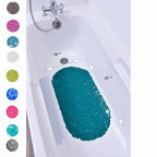 Tapis de bain ovale antidérapant Bubbles 28 L x 15 l