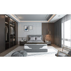 Matelas double Nuzanto Rucas M04-Silver