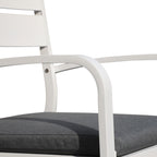 Ensemble de bar en aluminium 5 pièces pour patio Ensemble de salle à manger d'extérieur