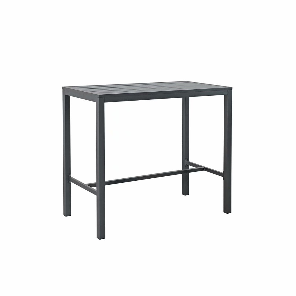 Ensemble de bar en aluminium 5 pièces pour patio Ensemble de salle à manger d'extérieur