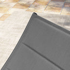 Ensemble de salle à manger de patio 3/5/7 pièces, table extensible en aluminium, chaise pliante rembourrée réglable