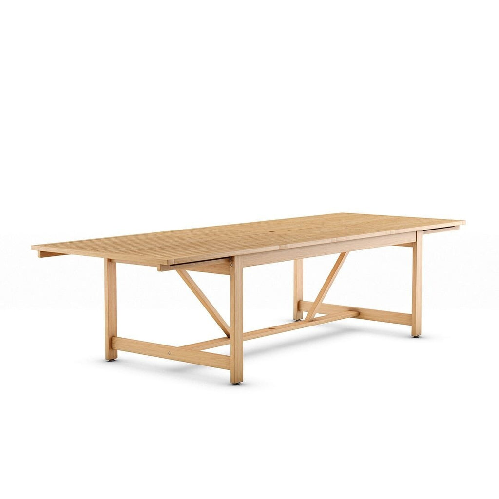 Ensemble de salle à manger d'extérieur Amazonia Macker 11 pièces en bois certifié FSC
