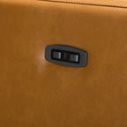 Fauteuil inclinable électrique Alina 31,50 pouces de large en cuir véritable avec port USB, lot de 2