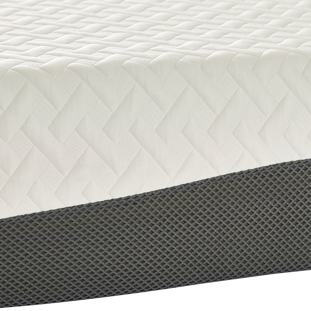 Matelas en mousse à mémoire de forme Jacquard EdgeMod Java 12 pouces