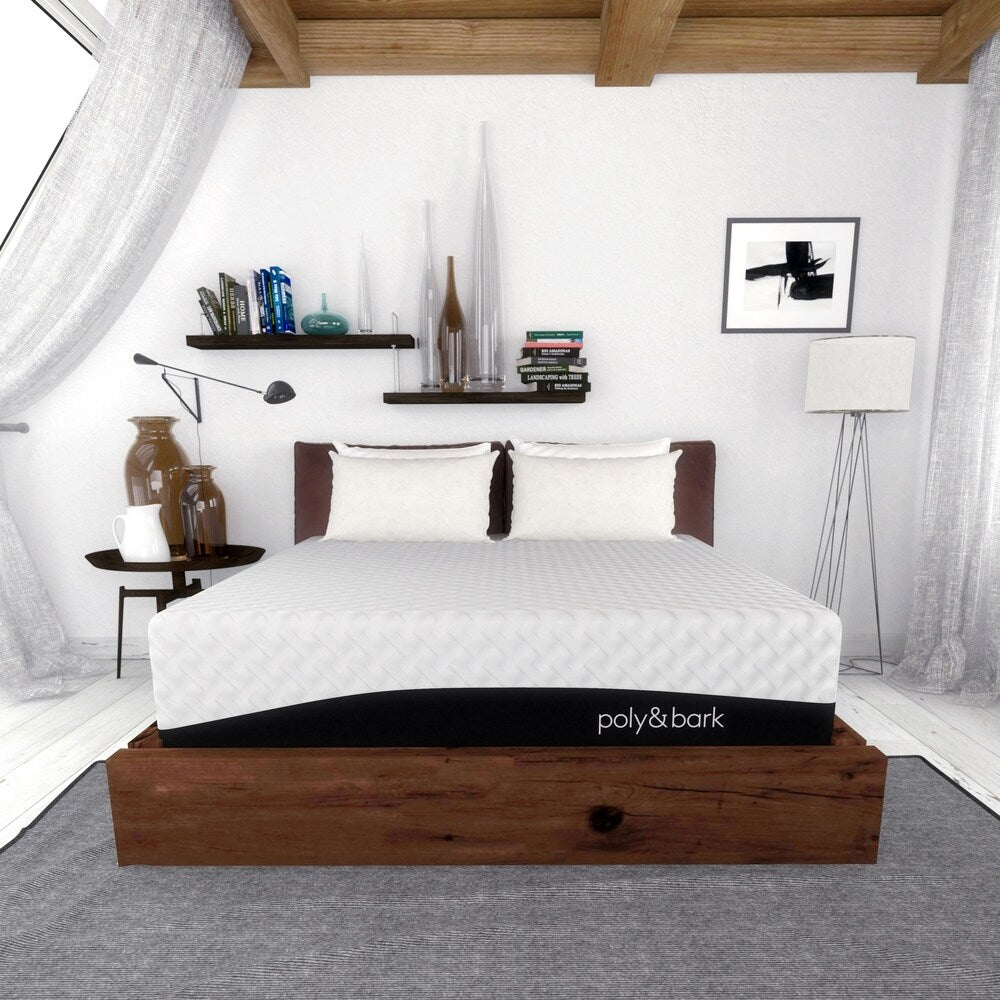 Matelas en mousse à mémoire de forme Jacquard EdgeMod Java 12 pouces