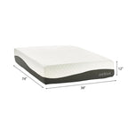 Matelas en mousse à mémoire de forme Jacquard EdgeMod Java 12 pouces