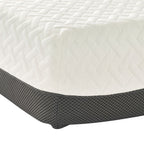 Matelas en mousse à mémoire de forme Jacquard EdgeMod Java 12 pouces