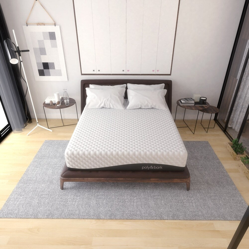 Matelas en mousse à mémoire de forme Jacquard EdgeMod Java 12 pouces