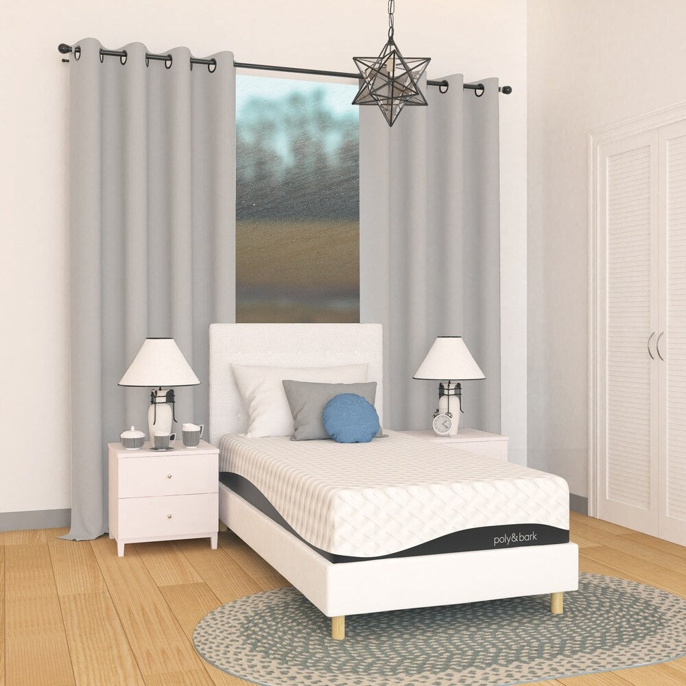 Matelas en mousse à mémoire de forme Jacquard EdgeMod Java 12 pouces