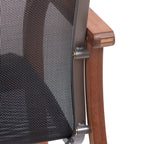 Ensemble de salle à manger d'extérieur Amazonia Miller en bois certifié FSC, 7 pièces - 7 pièces