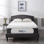 Matelas en mousse à mémoire de forme Cool Gel de Classic Brands de 14 pouces avec oreiller - Blanc