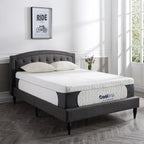 Matelas en mousse à mémoire de forme Cool Gel de Classic Brands de 14 pouces avec oreiller - Blanc